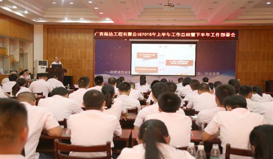 咬定目標 砥礪奮進 奮力完成全年工作目標 —我司2018年上半年工作總結暨下半年工作部署會圓滿召開
